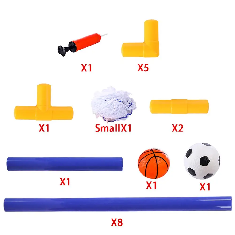 Children Basketball Hoop 2 In 1 Outdoor Sports Kids Football Goal Boys Soccer Toy Mini Basketball Training Practice Accessories
Children Basketball Hoop 2 In 1 Outdoor Sports Kids Football Goal Boys Soccer Toy Mini Basketball Training Practice Accessories