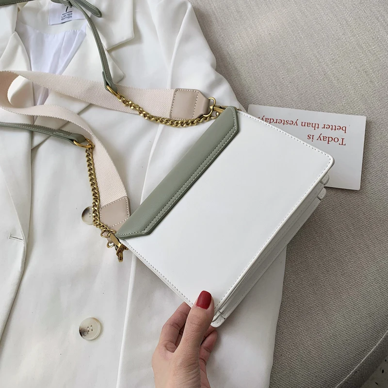 2021 Contrast Color Leather Crossbody Bags For Women Travel Handbag Fashion Simple Shoulder Simple Bag Ladies Cross Body Bag
2021 Contrast Color Leather Crossbody Bags For Women Travel Handbag Fashion Simple Shoulder Simple Bag Ladies Cross Body Bag