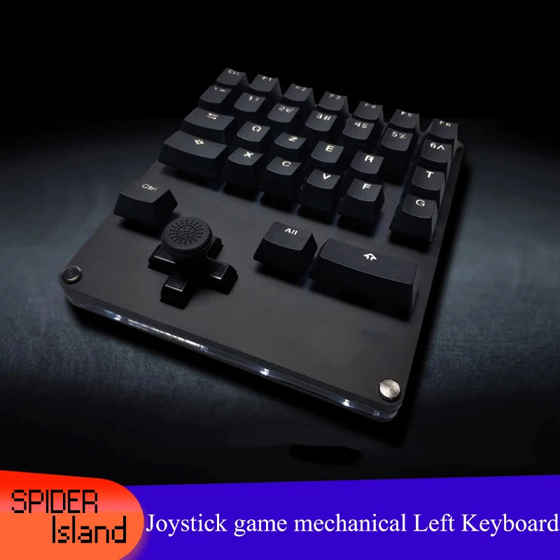 Левосторонняя механическая клавиатура для игры в рокер/по оси вишни/джойстик World of Warcraft для одной руки CS Macro DIY
Левосторонняя механическая клавиатура для игры в рокер/по оси вишни/джойстик World of Warcraft для одной руки CS Macro DIY