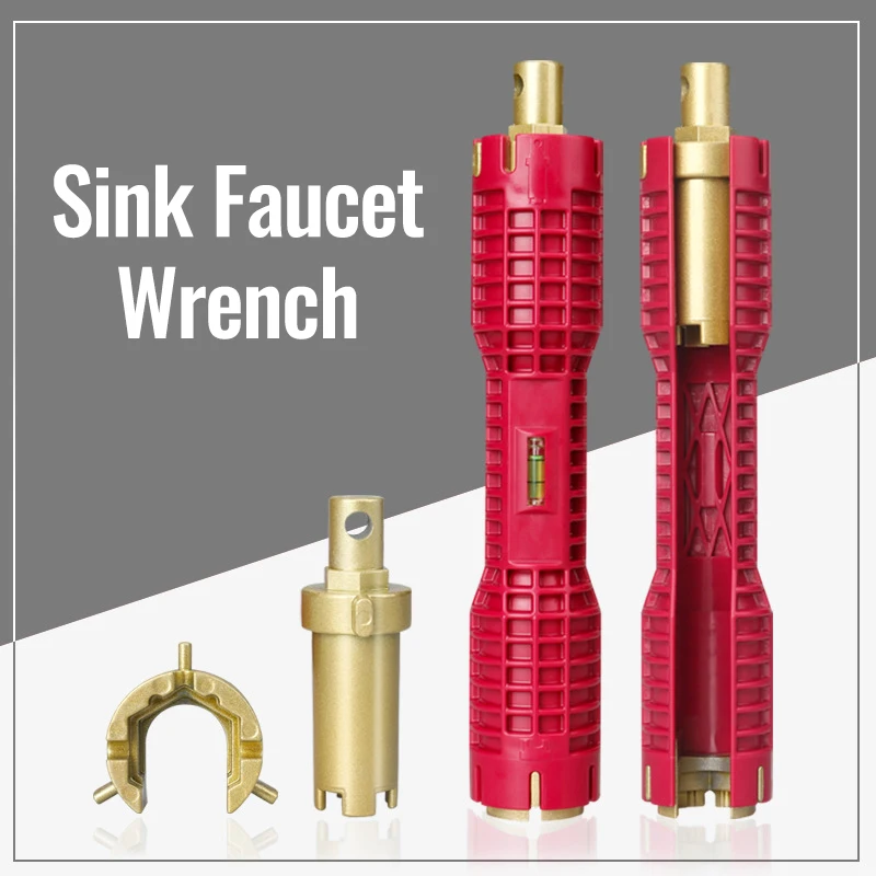 Adjustable Water Pipe Spanner Sink Basin Multifunction Faucet Wrench Sink Install Tap Spanner Installer Tools Double Head Allen
Adjustable Water Pipe Spanner Sink Basin Multifunction Faucet Wrench Sink Install Tap Spanner Installer Tools Double Head Allen