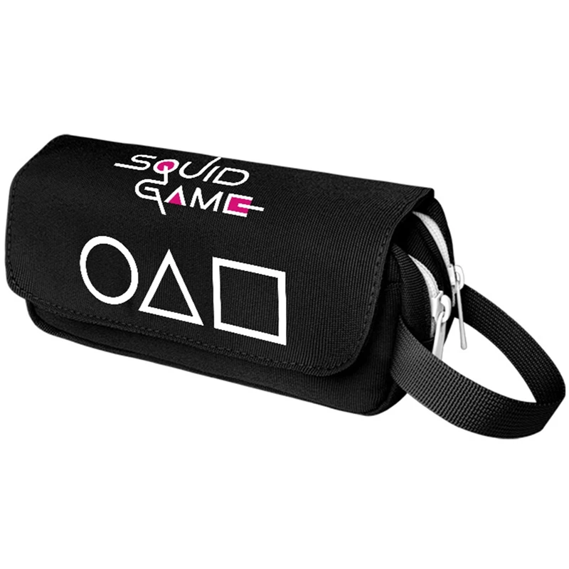 Hot Cosmetic Bag Student Stationery Multi-function Double Layer Flip Squid Game Pencil Case Anime Pen Bags Gift Stationery Case
Hot Cosmetic Bag Student Stationery Multi-function Double Layer Flip Squid Game Pencil Case Anime Pen Bags Gift Stationery Case