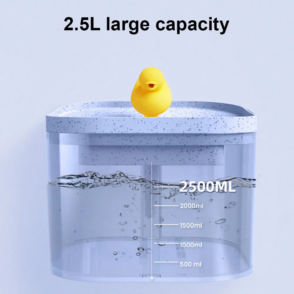 European Style 2.5L USB Pet Cat Fountain For Cats Drinking Dog Drinker Automatic Water Filter Drinker Pet Sensor Drinking Feeder
European Style 2.5L USB Pet Cat Fountain For Cats Drinking Dog Drinker Automatic Water Filter Drinker Pet Sensor Drinking Feeder