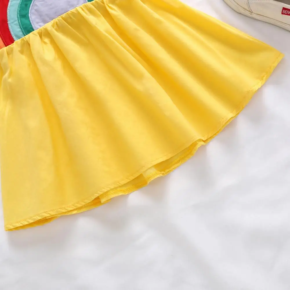 2020 New Summer Girl Rainbow Sundress Children Beach Party Elegant Dresses Toddler Kids Evening Princess Dress Clothes For Girls 
2020 New Summer Girl Rainbow Sundress Children Beach Party Elegant Dresses Toddler Kids Evening Princess Dress Clothes For Girls