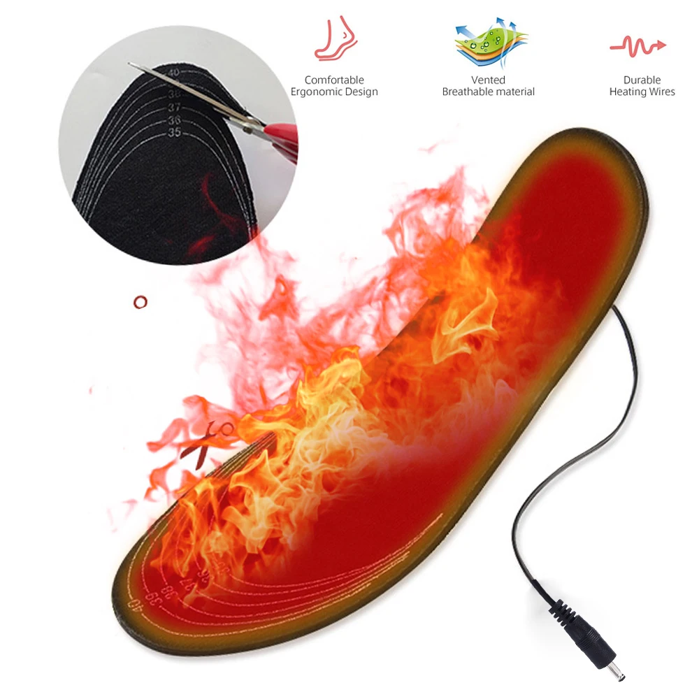 1 Pair USB Heated Insoles Foot Warming Pad Feet Warmer Sock Pad Mat Winter Outdoor Sports Heating Shoe Insoles Winter Warm
1 Pair USB Heated Insoles Foot Warming Pad Feet Warmer Sock Pad Mat Winter Outdoor Sports Heating Shoe Insoles Winter Warm