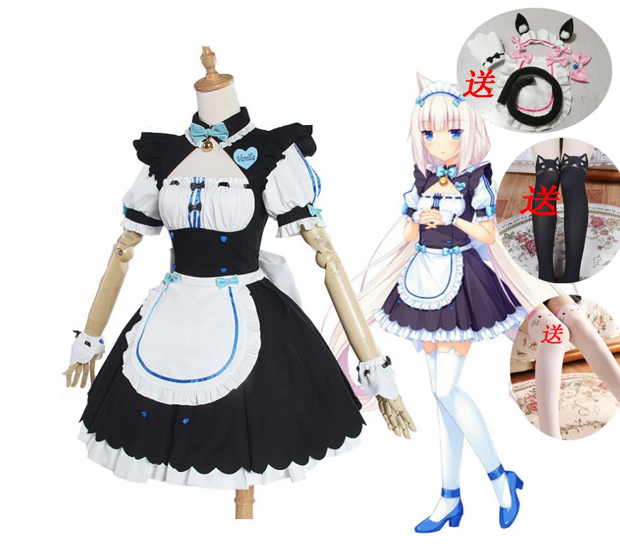 Vanilla Maid Dress Costume Cat Neko Girl Party Chocola NEKOPARA Cosplay Chocolahalloween NEKOPARA Cosplay Women Costume Game
Vanilla Maid Dress Costume Cat Neko Girl Party Chocola NEKOPARA Cosplay Chocolahalloween NEKOPARA Cosplay Women Costume Game