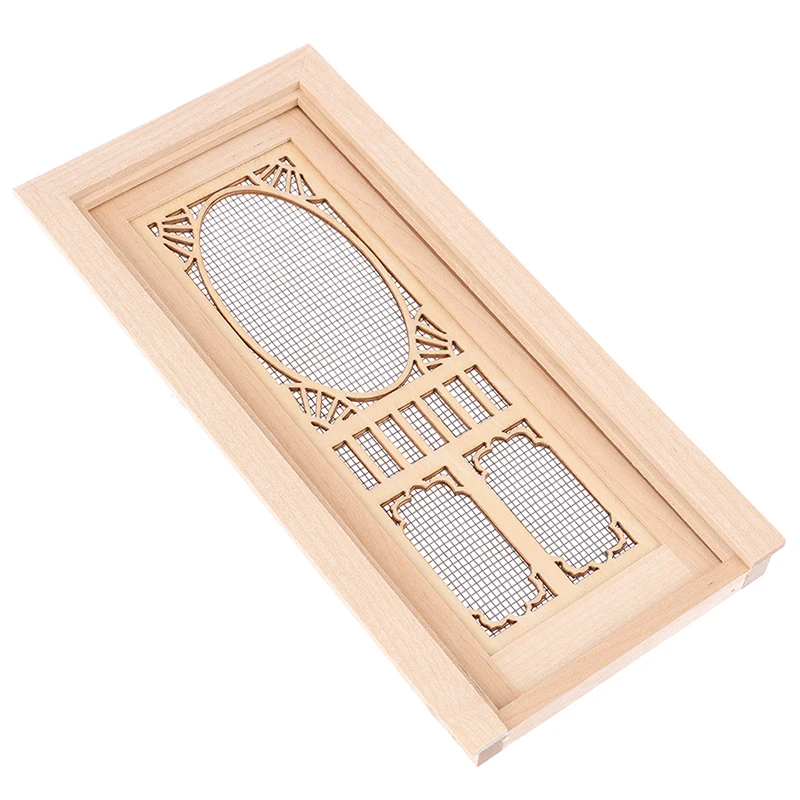 1/12 Scale Dollhouse Miniature Wood External Hollow Screen Door Unpainted Furniture for Dolls House Furniture Accessory
1/12 Scale Dollhouse Miniature Wood External Hollow Screen Door Unpainted Furniture for Dolls House Furniture Accessory