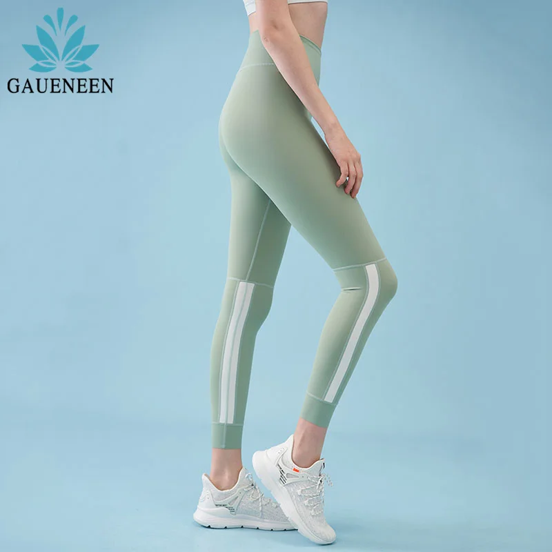 GAUENEEN Energy Seamless Leggings Striped High Waist Yoga Pants Push Up Gym Leggings Workout Running Sport Woman Tights Leggins
GAUENEEN Energy Seamless Leggings Striped High Waist Yoga Pants Push Up Gym Leggings Workout Running Sport Woman Tights Leggins
