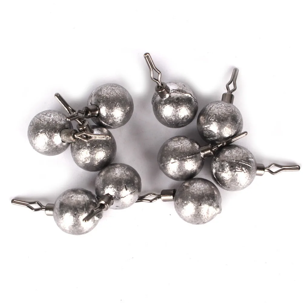 10PC Fishing Lead Sinker Counterweight Fixture Head Lead Deep Water Bullet Counterweight 3/5/7/10 G Sinker Fishing Tackle
10PC Fishing Lead Sinker Counterweight Fixture Head Lead Deep Water Bullet Counterweight 3/5/7/10 G Sinker Fishing Tackle
