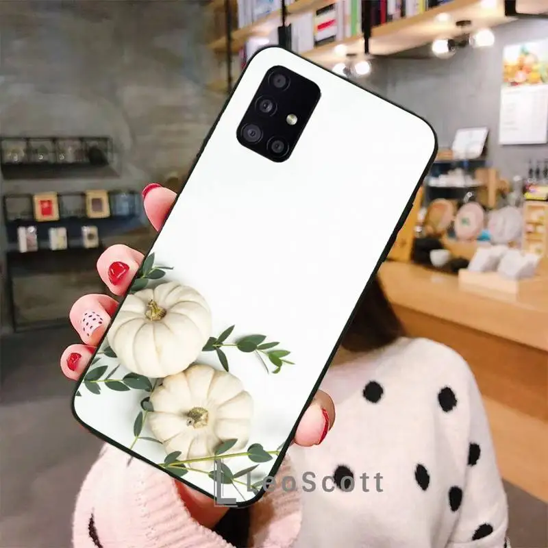 Pumpkin Autumn leaf pattern Flowers Phone Cases For Samsung A50 A51 A71 A31 A21S S8 S9 S10 S20 S21 Plus Fe Ultra 4G 5G
Pumpkin Autumn leaf pattern Flowers Phone Cases For Samsung A50 A51 A71 A31 A21S S8 S9 S10 S20 S21 Plus Fe Ultra 4G 5G