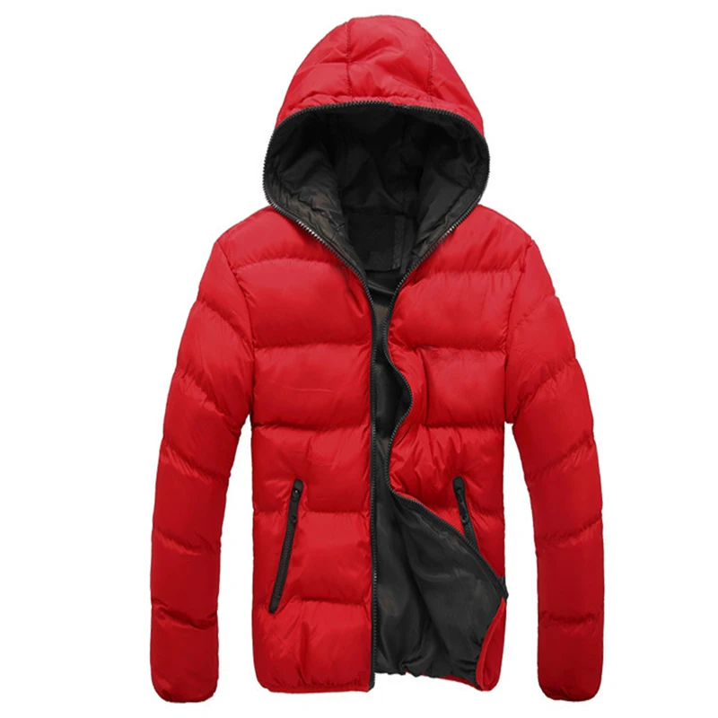 Men's hooded cotton-padded jacket Korean casual slim-fit cotton-padded jacket, candy-colored cotton-padded jacket
Men's hooded cotton-padded jacket Korean casual slim-fit cotton-padded jacket, candy-colored cotton-padded jacket