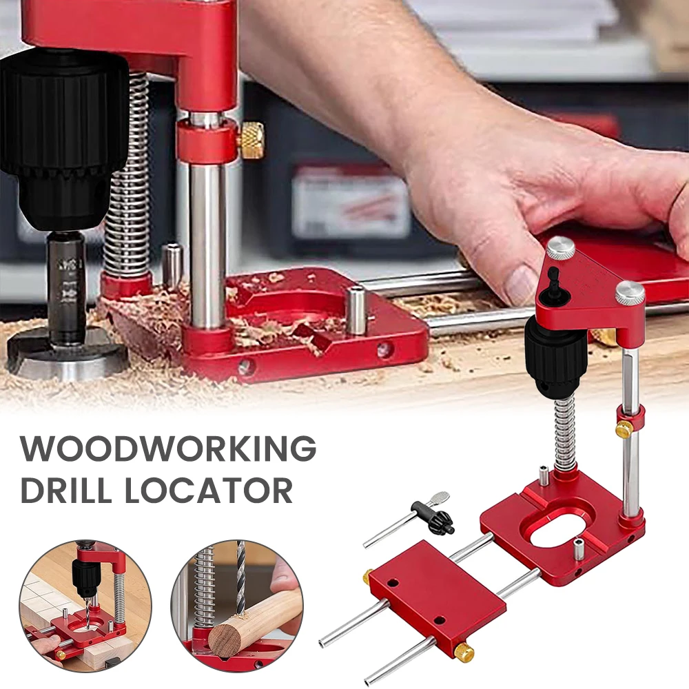 Woodworking Drill Locator Alloy Steel Mini Bench Drill Press Template Guid Locator Guide Tool For Home Machine Woodworking Tool
Woodworking Drill Locator Alloy Steel Mini Bench Drill Press Template Guid Locator Guide Tool For Home Machine Woodworking Tool