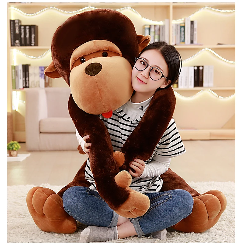 80/110cm Giant Size Cartoon Big Monkey Plush Toy The Gorilla Plush Doll Stuffed Pillow Playmates Toy
80/110cm Giant Size Cartoon Big Monkey Plush Toy The Gorilla Plush Doll Stuffed Pillow Playmates Toy