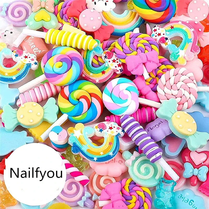 One Box Kawaii Accessories 3D Nail Charms Rhinestone Resin Charms Candy Flower Fruit Nail Art DIY Accessories Manicure Tools
One Box Kawaii Accessories 3D Nail Charms Rhinestone Resin Charms Candy Flower Fruit Nail Art DIY Accessories Manicure Tools