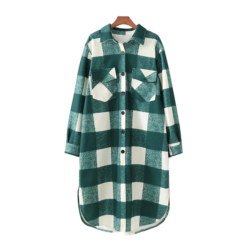 Fashion 2021 New Fall Winter Women Oversized Coat Long Checked Casual Fashion Chic Women Jackets Long windbreaker Outfits
Fashion 2021 New Fall Winter Women Oversized Coat Long Checked Casual Fashion Chic Women Jackets Long windbreaker Outfits
