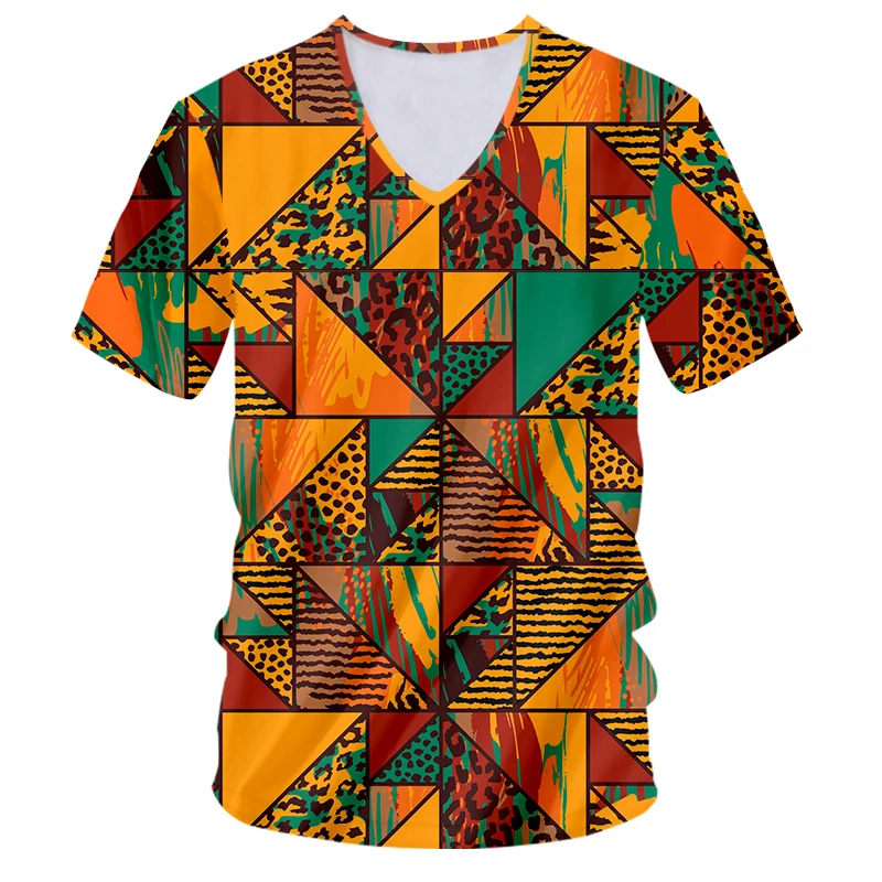 IFPD Summer Color Geometric Pattern V-neck T-shirt Female/male Print Animal Pattern 3D T Shirt Unisex Harajuku Style Tshirt 5XL
IFPD Summer Color Geometric Pattern V-neck T-shirt Female/male Print Animal Pattern 3D T Shirt Unisex Harajuku Style Tshirt 5XL