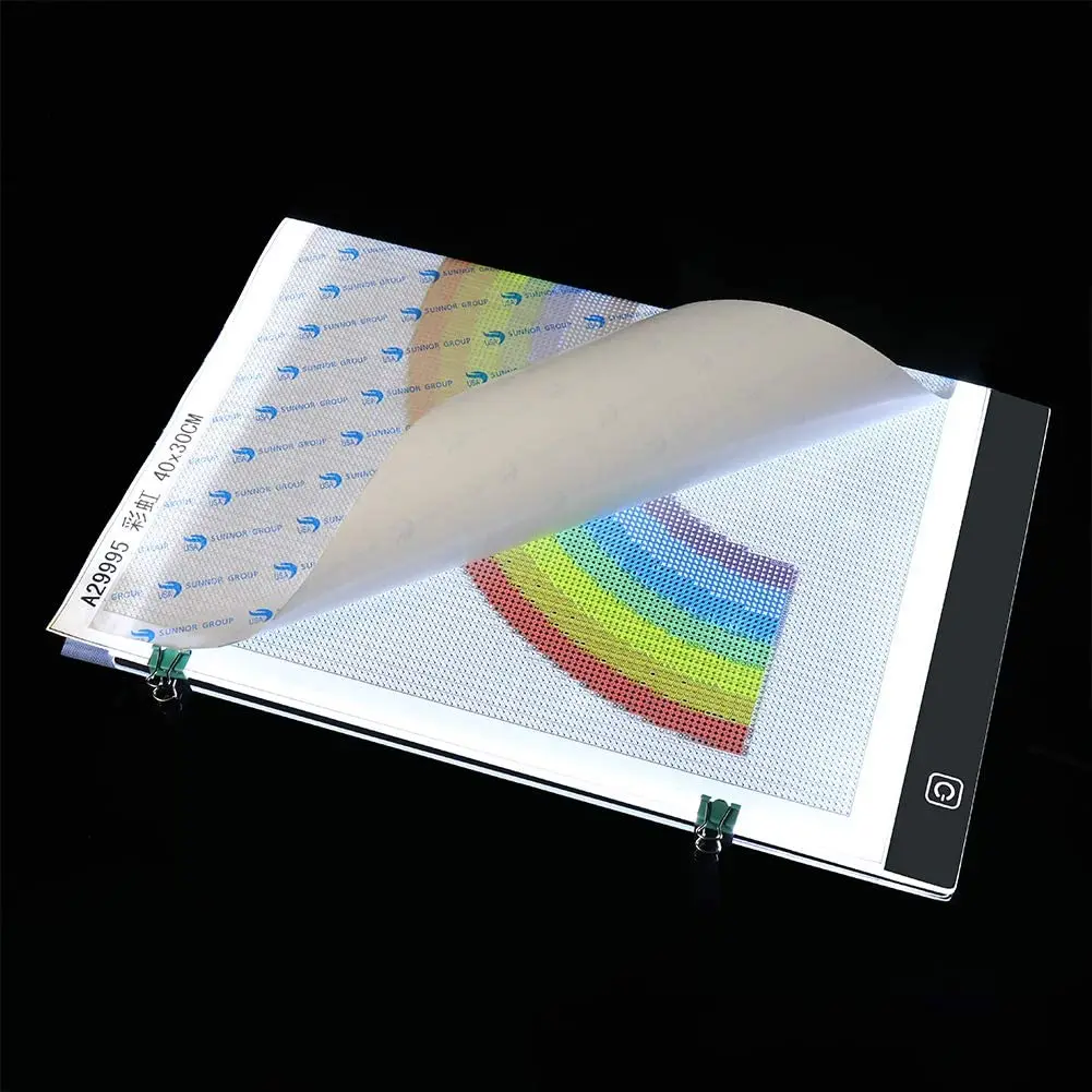 A5/A4/A3 Led Light Pad 5D Diamond Painting Board for Painting Drawing USB Powered Diamond Art Tools Accessories Kits
A5/A4/A3 Led Light Pad 5D Diamond Painting Board for Painting Drawing USB Powered Diamond Art Tools Accessories Kits