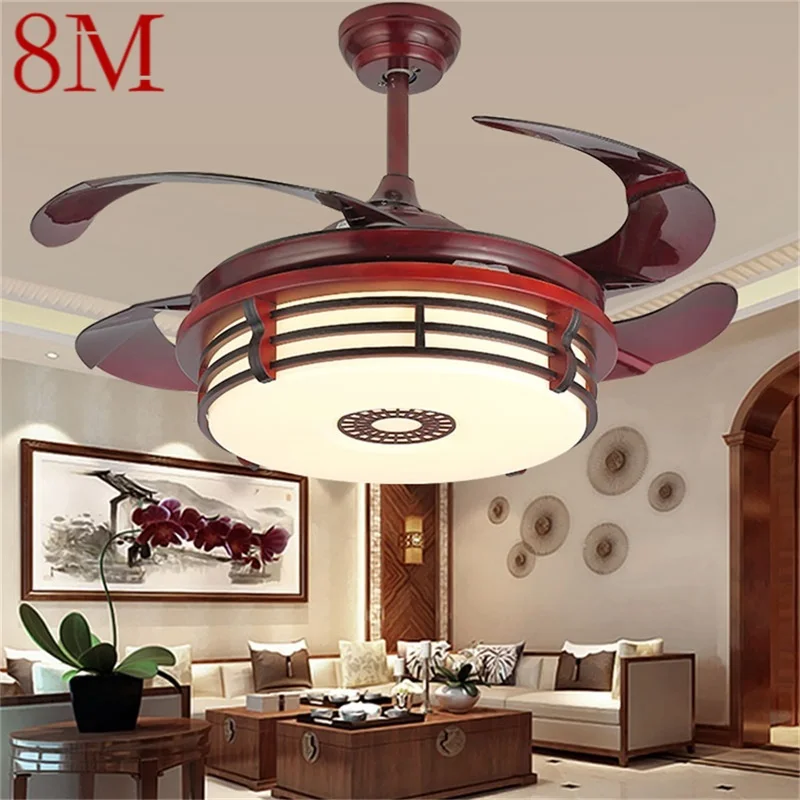 8M Ceiling Fan Light Contemporary Invisible Red Lamp With Remote Control LED For Home Living Room
8M Ceiling Fan Light Contemporary Invisible Red Lamp With Remote Control LED For Home Living Room
