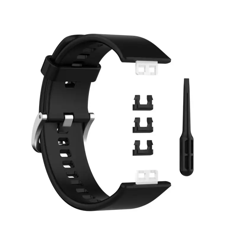 Newest Silicone Band Strap For Huawei Watch Fit Silicone Strap With Stainless Steel Buckle For Huawei Watch Fit TIA-B09/TIA-B19
Newest Silicone Band Strap For Huawei Watch Fit Silicone Strap With Stainless Steel Buckle For Huawei Watch Fit TIA-B09/TIA-B19