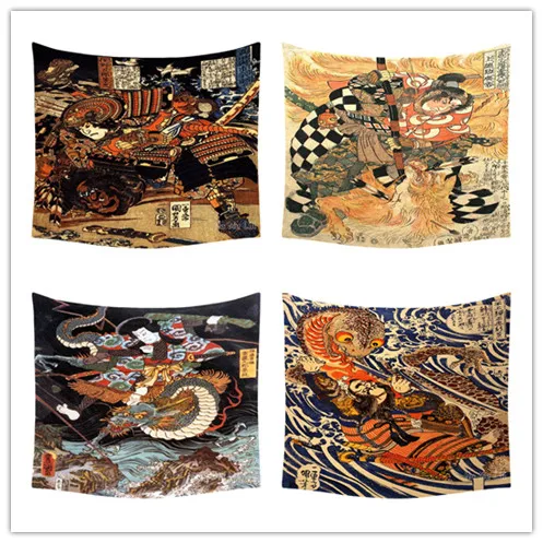Old Japanese Of A Samurai Art Fighting-Demons Tapestry Wall Dorm Decor For Living Room Bedroom
Old Japanese Of A Samurai Art Fighting-Demons Tapestry Wall Dorm Decor For Living Room Bedroom