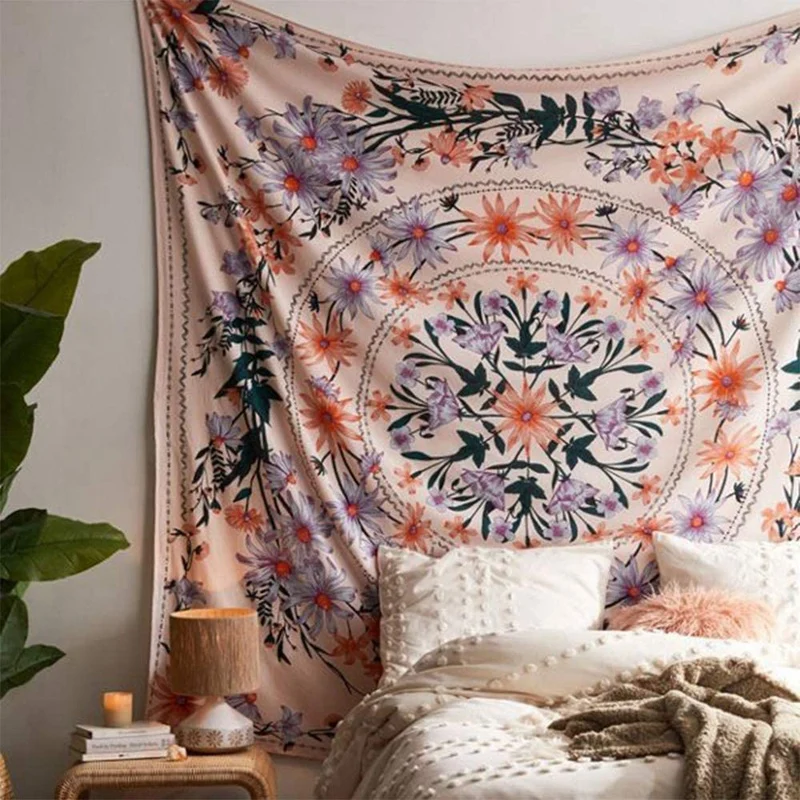 Hot Wall Hanging Bohemian Tapestry Mandala Flower Medallion Hippie Tapestry for Bedroom Dorm Ceiling Wall Decor
Hot Wall Hanging Bohemian Tapestry Mandala Flower Medallion Hippie Tapestry for Bedroom Dorm Ceiling Wall Decor