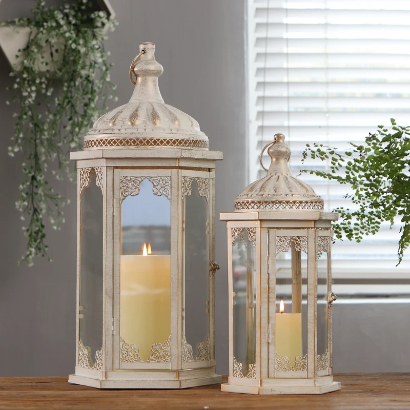 Windproof Luxury Metal Candle Holder Glass Large Nordic Candle Holder Romantic Outdoor Suporte Velas Home Decoration JJZT
Windproof Luxury Metal Candle Holder Glass Large Nordic Candle Holder Romantic Outdoor Suporte Velas Home Decoration JJZT