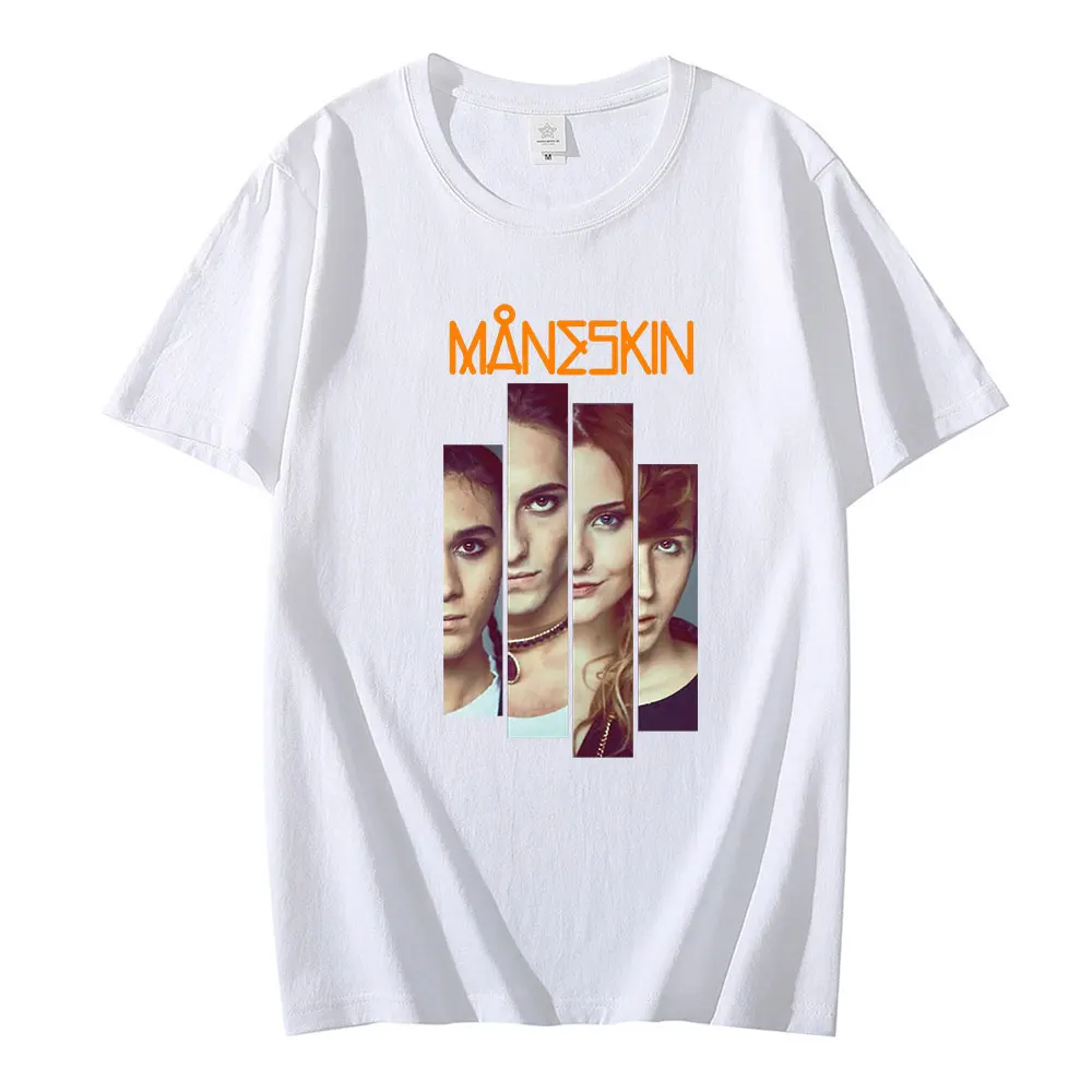 Italian Band Maneskin Printed T Shirt Summer Men's/women's Oversized Loose O-neck Short Sleeved -shirt Hip-hop Casual Streetwear
Italian Band Maneskin Printed T Shirt Summer Men's/women's Oversized Loose O-neck Short Sleeved -shirt Hip-hop Casual Streetwear