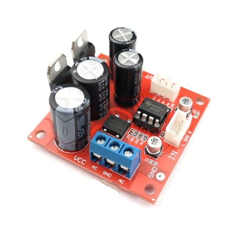 NE5532 Preamplifier Board Vinyl Record Player MM MC Phono Preamplifier Preamp Board NE5532 OP Amp Dual AC 5-16V
NE5532 Preamplifier Board Vinyl Record Player MM MC Phono Preamplifier Preamp Board NE5532 OP Amp Dual AC 5-16V