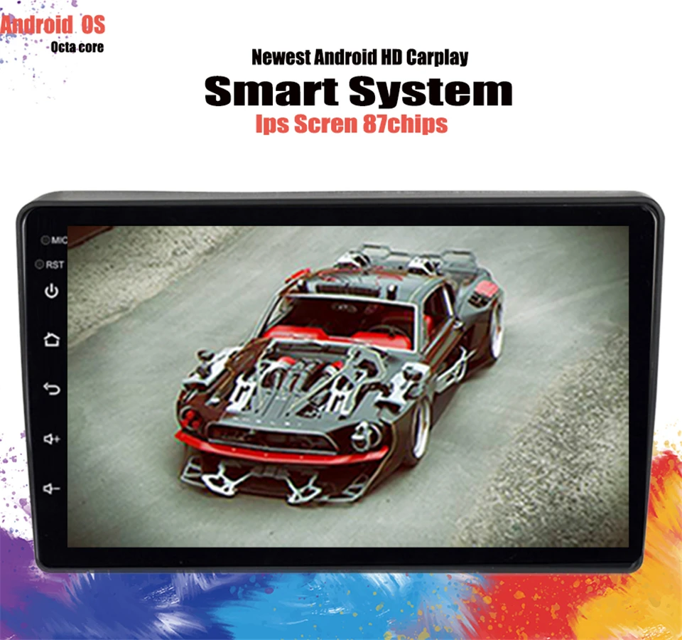 9 ''IPS экран Android 10 автомобильное радио GPS навигация для Hyundai H1 Grand Starex 2007-2015
