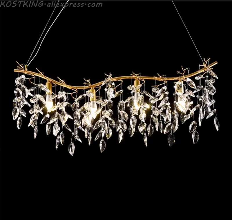 luxury gold crystal chandelier lamp home decoration lighting lustre cristal hanging chandeliers bar light
luxury gold crystal chandelier lamp home decoration lighting lustre cristal hanging chandeliers bar light