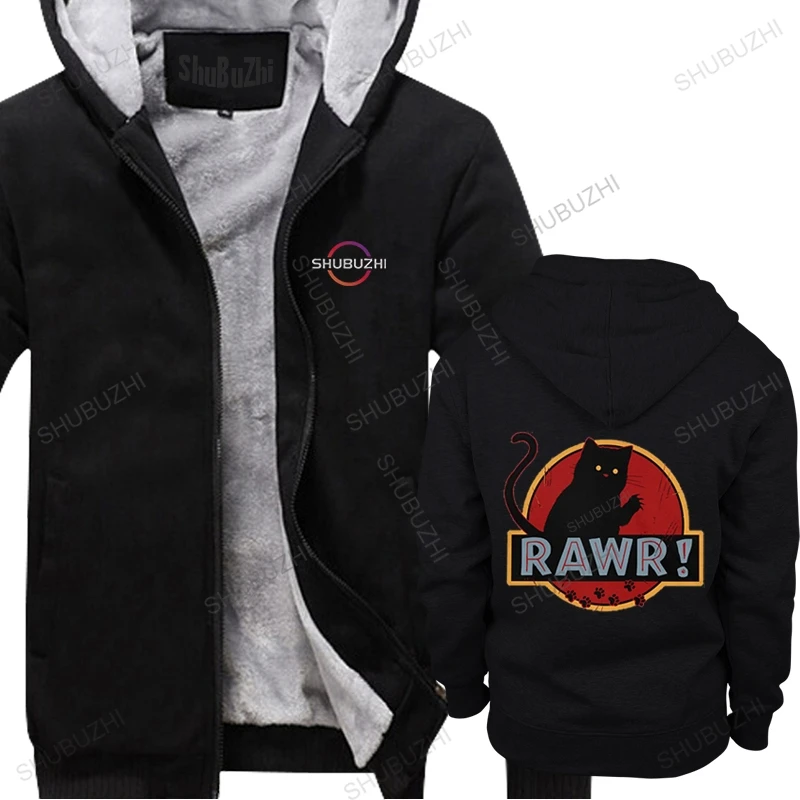 Novelty Vintage Rawr Cat winter hoody Men Streetwear thick hoodies Tops Black Dangerous Cat Soft Cotton hoodie coat Gift Idea
Novelty Vintage Rawr Cat winter hoody Men Streetwear thick hoodies Tops Black Dangerous Cat Soft Cotton hoodie coat Gift Idea