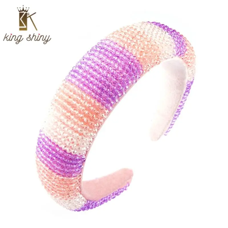 Exquisite Baroque Full Colorful Crystal Headband for Woman Vintage Hand Made Multi Color Beaded Sponge Hairband Woman Headpieces
Exquisite Baroque Full Colorful Crystal Headband for Woman Vintage Hand Made Multi Color Beaded Sponge Hairband Woman Headpieces