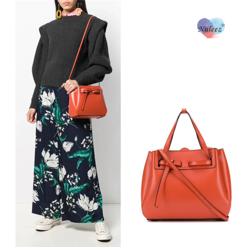 Сумка-тоут Nuleez женская, модный саквояж из натуральной воловьей кожи, роскошная популярная в известной звезде
Сумка-тоут Nuleez женская, модный саквояж из натуральной воловьей кожи, роскошная популярная в известной звезде