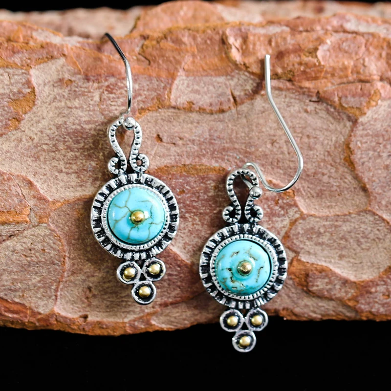 Retro Round Green Stone Inlaid Crochet Earring Fashion Jewelry Boho Earrings For Women Wholesale Novelty Design D269
Retro Round Green Stone Inlaid Crochet Earring Fashion Jewelry Boho Earrings For Women Wholesale Novelty Design D269