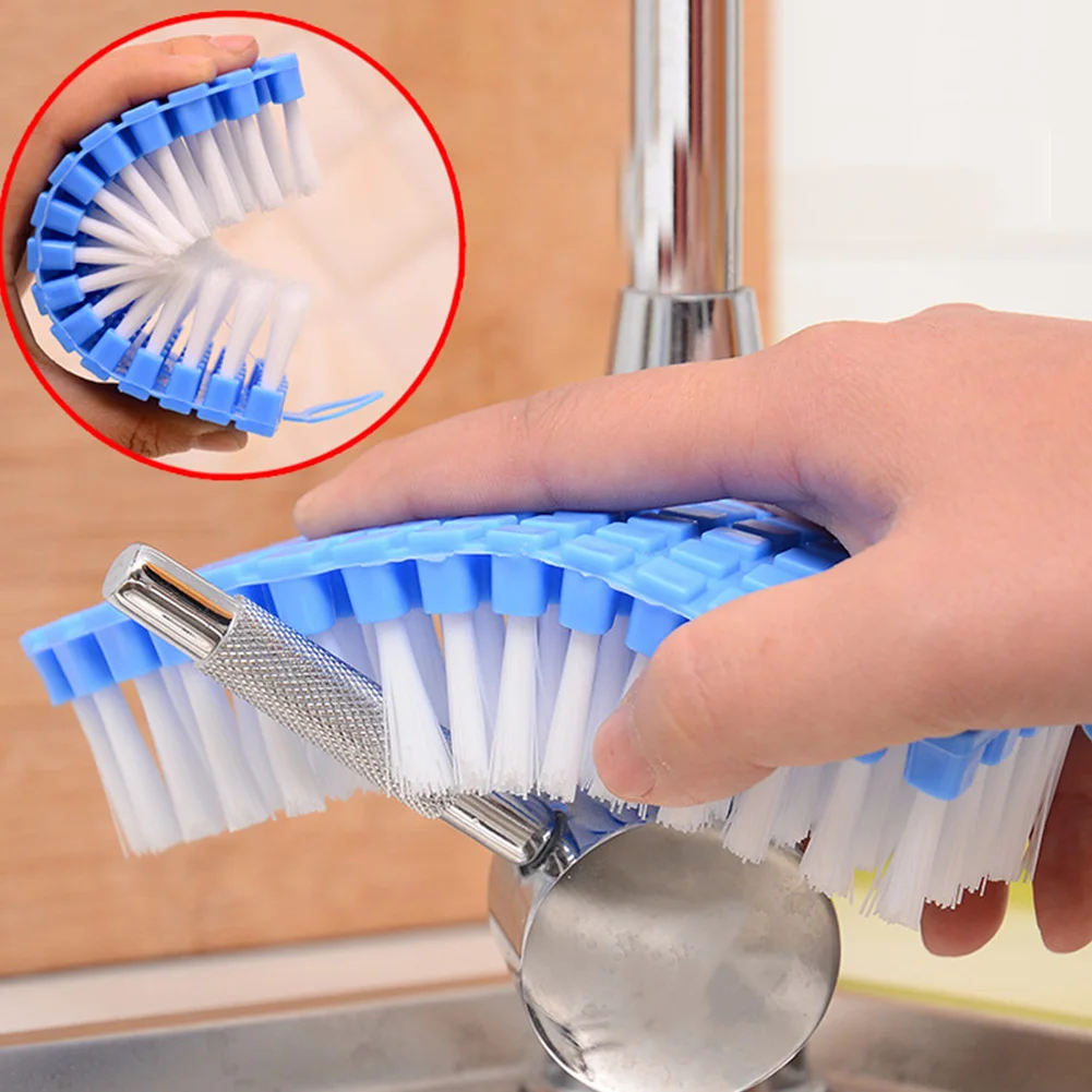 Hook Kitchen Sink Bathroom Corner Scrubbing Flexible Bending Portable Clothes Washing 360 Degree Cleaning Brush Random Color
Hook Kitchen Sink Bathroom Corner Scrubbing Flexible Bending Portable Clothes Washing 360 Degree Cleaning Brush Random Color