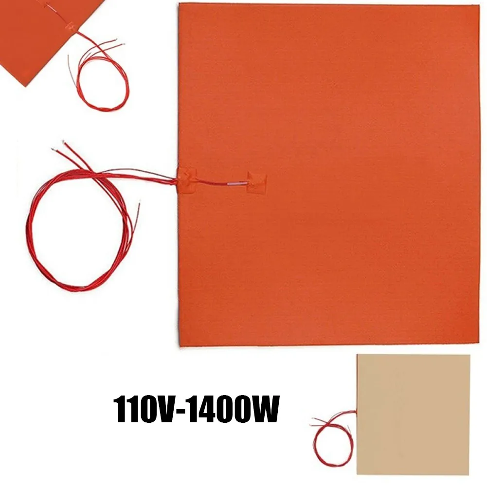 500*500mm 110V 1400W Silicone Heater Mat Pad For Printer Heated Bed Heating Amazing Silicone Heater For Printer Hot Bed Heating
500*500mm 110V 1400W Silicone Heater Mat Pad For Printer Heated Bed Heating Amazing Silicone Heater For Printer Hot Bed Heating