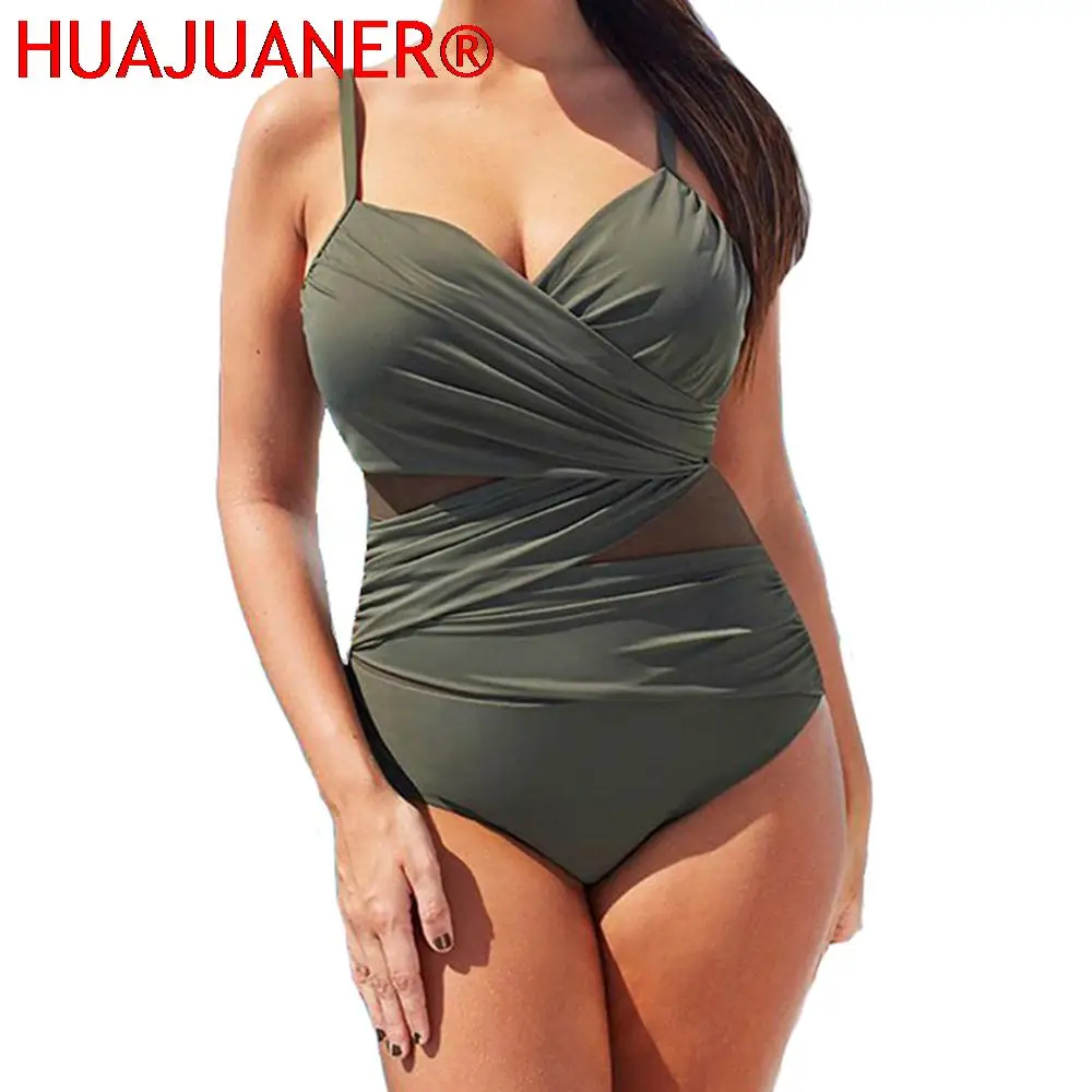 Plus Size Swimwear Women 2021 New Sexy Mesh One Piece Swimsuit Female Large Size Bathing Suit Summer Beachwear Swimming Suit 4XL
Plus Size Swimwear Women 2021 New Sexy Mesh One Piece Swimsuit Female Large Size Bathing Suit Summer Beachwear Swimming Suit 4XL