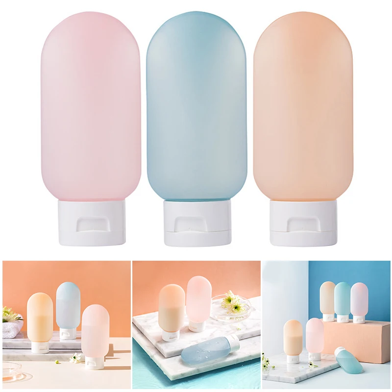 3pcs Leak Proof Travel Bottles Sets 3 Multi Color Silicone Squeeze Refillable Containers Tubes for Carry-on Liquid Toiletries NS
3pcs Leak Proof Travel Bottles Sets 3 Multi Color Silicone Squeeze Refillable Containers Tubes for Carry-on Liquid Toiletries NS