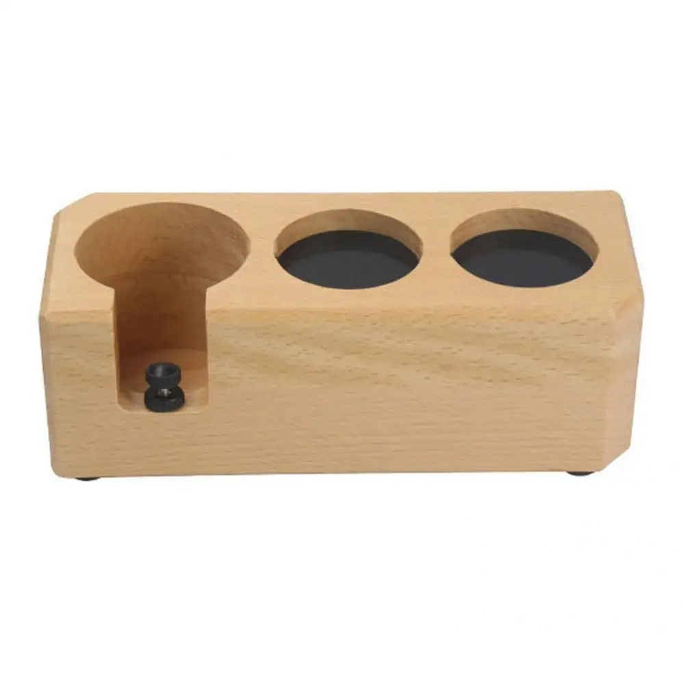 Perfect Matching Fashion Wood Coffee Filter Tamper Holder Anti-scratches Coffee Tamper Stand Rustic for Office
Perfect Matching Fashion Wood Coffee Filter Tamper Holder Anti-scratches Coffee Tamper Stand Rustic for Office
