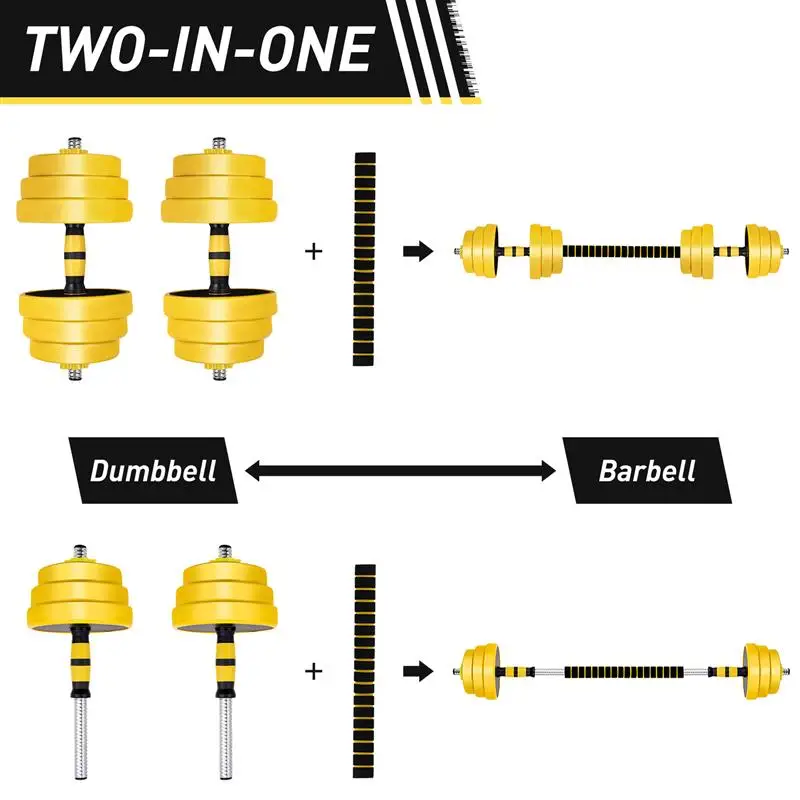 Adjustable Dumbbells 55lbs Weight Set Dumbbell Barbell 2 In 1 Solid And Configurable With Rubbery Protective Cover 2021 Dumbbell
Adjustable Dumbbells 55lbs Weight Set Dumbbell Barbell 2 In 1 Solid And Configurable With Rubbery Protective Cover 2021 Dumbbell