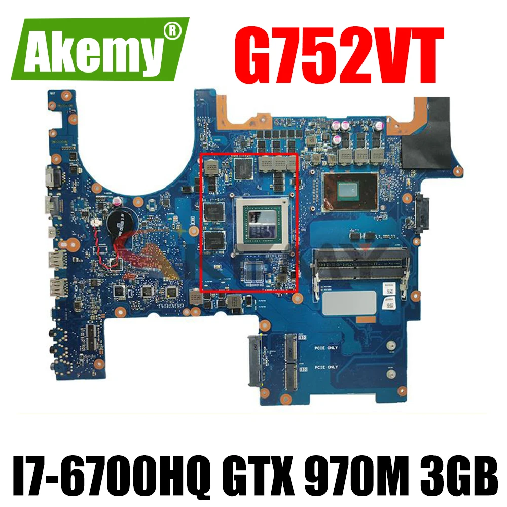 Материнская плата Akemy для ноутбука ASUS ROG G752V G752VT, системная плата G752VY, протестированная, ОК с фотографией, GTX 970M, 3 ГБ, графический процессор
Материнская плата Akemy для ноутбука ASUS ROG G752V G752VT, системная плата G752VY, протестированная, ОК с фотографией, GTX 970M, 3 ГБ, графический процессор