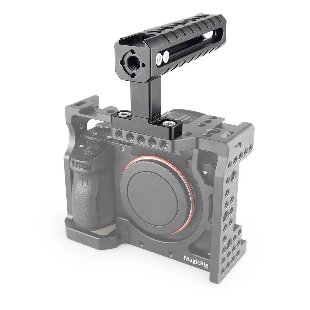 MAGICRIG быстросъемная верхняя ручка с холодным башмаком для DSLR камеры клетка