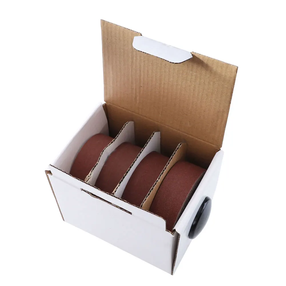 4pcs 25mmx6m Sanding Belt Roll Drawable Emery Cloth Sandpaper Grinding Belts Soft Sandpaper Roll For Wood Turners Furniture
4pcs 25mmx6m Sanding Belt Roll Drawable Emery Cloth Sandpaper Grinding Belts Soft Sandpaper Roll For Wood Turners Furniture