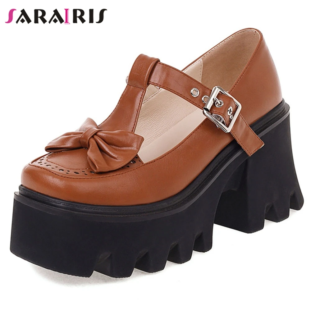 SaraIris High Heel Platform Women Shoes Sweet Cute Butterfly Knot Women Marry Jane Pumps Solid Buckle Casual Dress Women Shoes
SaraIris High Heel Platform Women Shoes Sweet Cute Butterfly Knot Women Marry Jane Pumps Solid Buckle Casual Dress Women Shoes