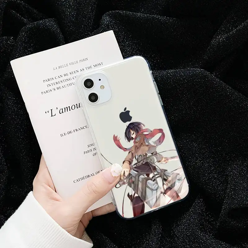 Attack on Titan Anime cool Phone Case Transparent for iPhone 6 7 8 11 12 s mini pro X XS XR MAX Plus cover funda shell
Attack on Titan Anime cool Phone Case Transparent for iPhone 6 7 8 11 12 s mini pro X XS XR MAX Plus cover funda shell