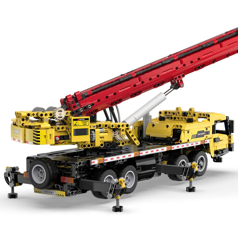 IN STOCK CaDA Bricks C61081 1831Pcs RC Mobile Crane Model City Engineering Truck Building Blocks Toy Gift set for Boys 23007
IN STOCK CaDA Bricks C61081 1831Pcs RC Mobile Crane Model City Engineering Truck Building Blocks Toy Gift set for Boys 23007