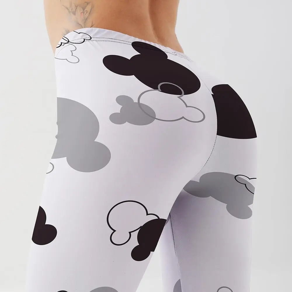Sexy Printed Women Leggings Fitness Gym Clothing Leggins Push Up Cartoon Black White Mouse Head Cute Feamle Workout Yoga Pants
Sexy Printed Women Leggings Fitness Gym Clothing Leggins Push Up Cartoon Black White Mouse Head Cute Feamle Workout Yoga Pants