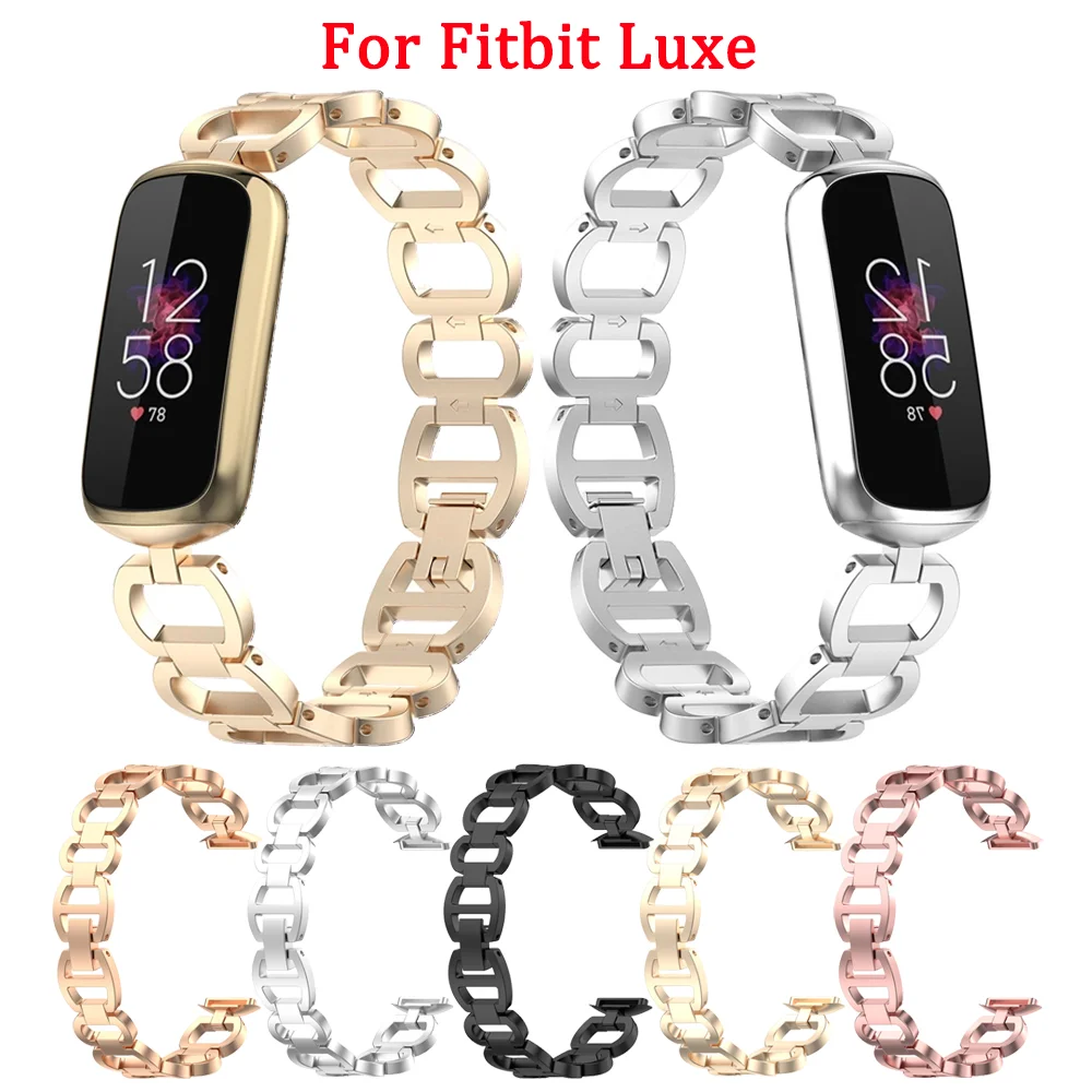 

2021New High quality Bracelet Wrist Strap For Fitbit Luxe Smart Watch Band For Fitbit Luxe Wristband Stainless Steel Correa