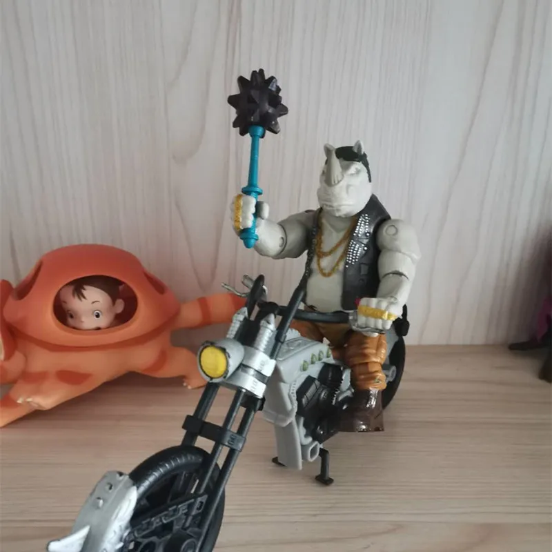 The sewer turtles anime action figure prefect quality Rocksteady drives motorcycle handmade toys for children
The sewer turtles anime action figure prefect quality Rocksteady drives motorcycle handmade toys for children