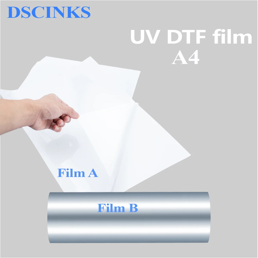 УФ-пленка DTF 30 шт. A4 (пленка A + пленка B:31 см x 25 м), переносная пленка UV DTF, наклейка на фотографию, металлическое стекло, УФ-пленка DTF, принтер
УФ-пленка DTF 30 шт. A4 (пленка A + пленка B:31 см x 25 м), переносная пленка UV DTF, наклейка на фотографию, металлическое стекло, УФ-пленка DTF, принтер