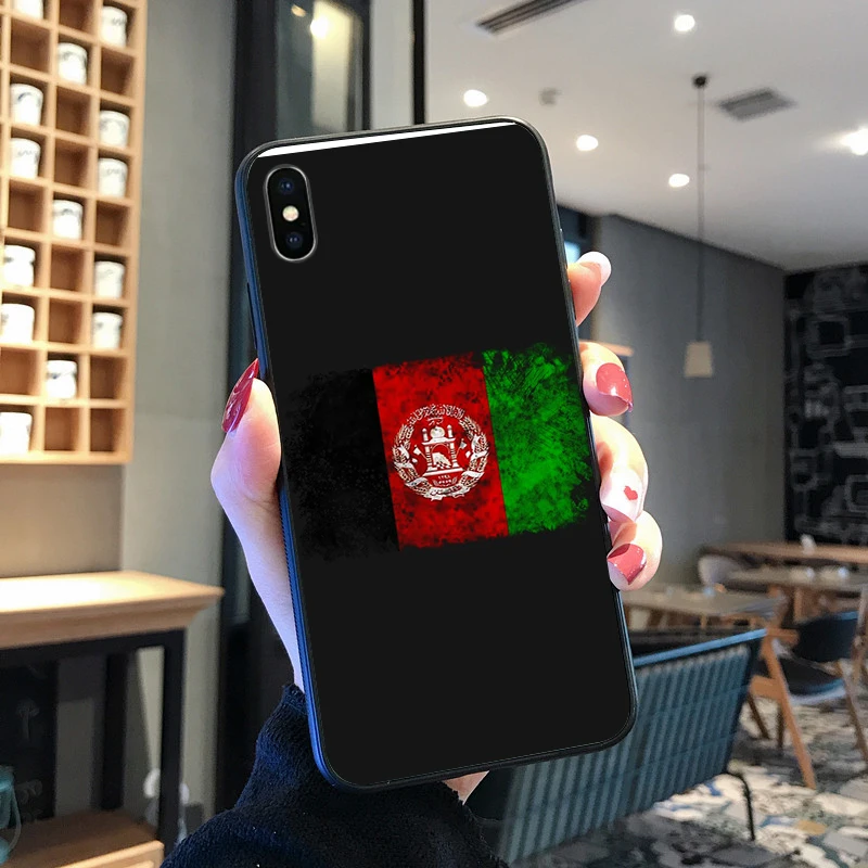 Afghan Afghanistan Flag Phone Case For Iphone XR X 6 6S 7 8 Plus Fundas Apple 11 Pro XS Max SE 2020 iphone 12
Afghan Afghanistan Flag Phone Case For Iphone XR X 6 6S 7 8 Plus Fundas Apple 11 Pro XS Max SE 2020 iphone 12